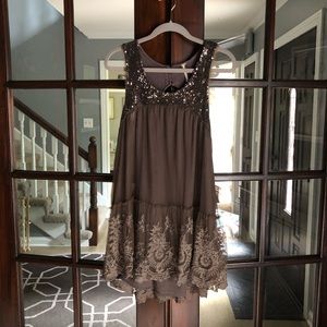 Free people tunic top or dress large